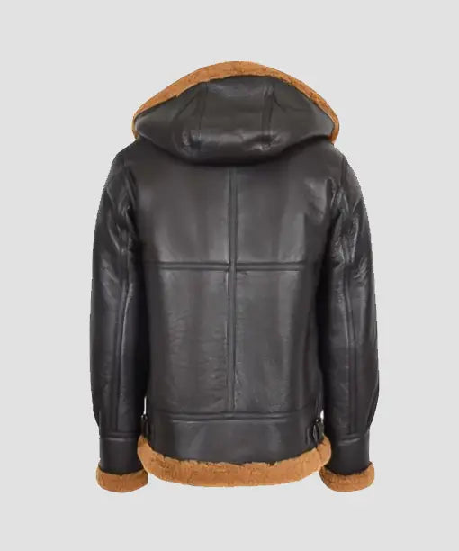 Men Brown B3 Edwardo Ginger Leather Jacket