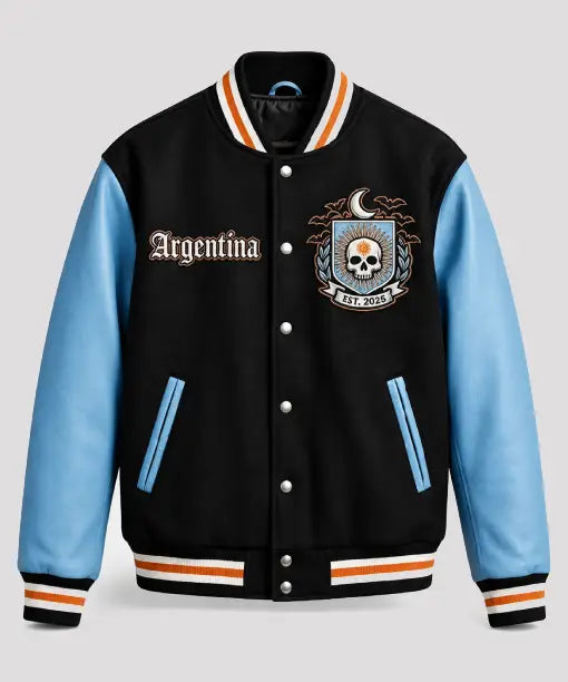 Argentina Halloween Varsity Jacket