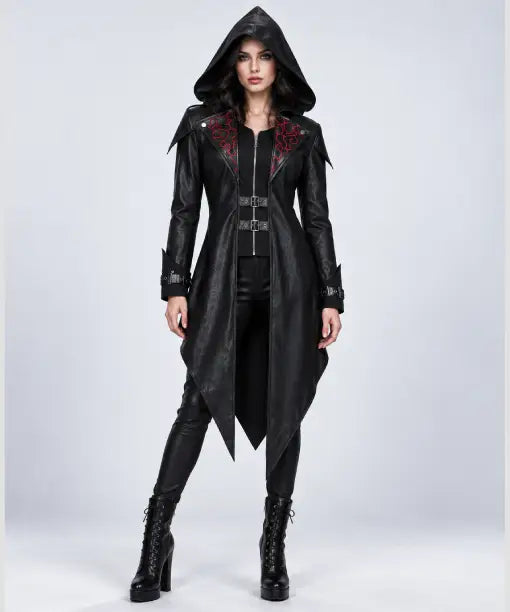 Devil Fashion Halloween Steampunk Coat