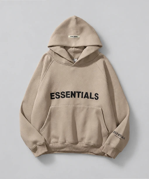 Essentials Brown Hoodie
