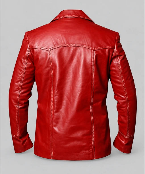 Fight Club Tyler Durden Leather Jacket