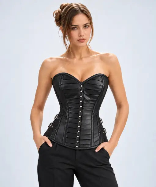 Gothic Leather Corset