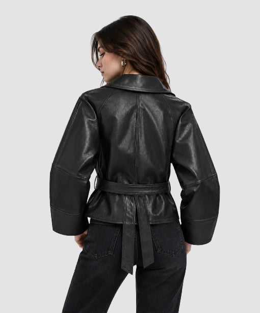 Massimo Dutti Leather Jacket