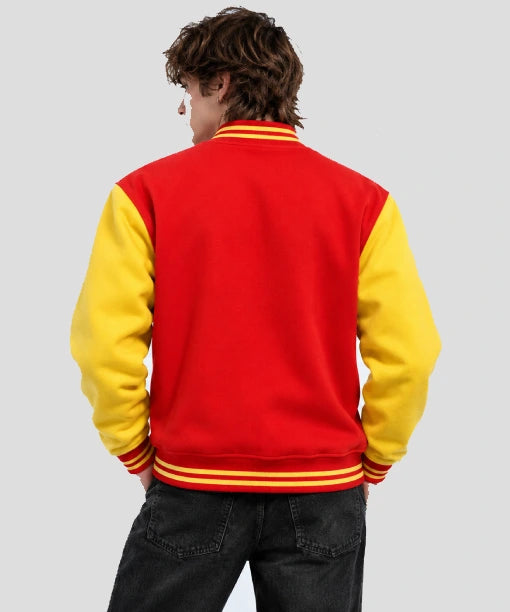 Michael Jackson Thriller Red Varsity Jacket