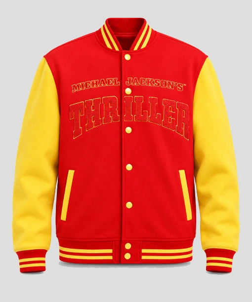 Michael Jackson Thriller Varsity Jacket