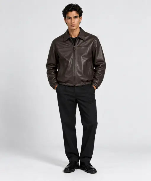 Schott Brown Blouson Jacket