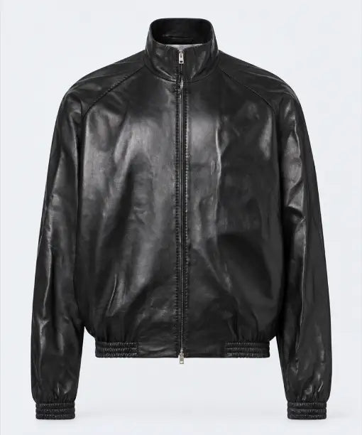 Schott Studio Black Leather Jacket
