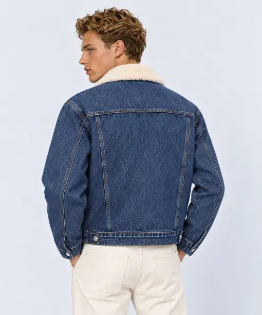 Sherpa Denim Jacket