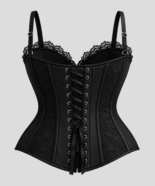 Spirit Halloween Leather Corset