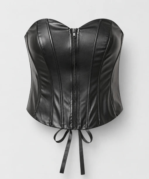 Sprit Halloween Zip Up Corset