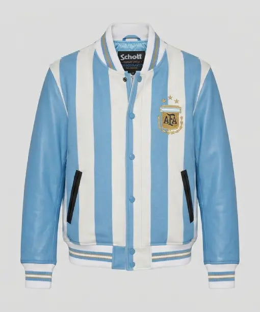 Team Argentina Messi Varsity Jacket