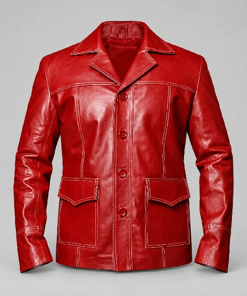 Tyler Durden Leather Jacket