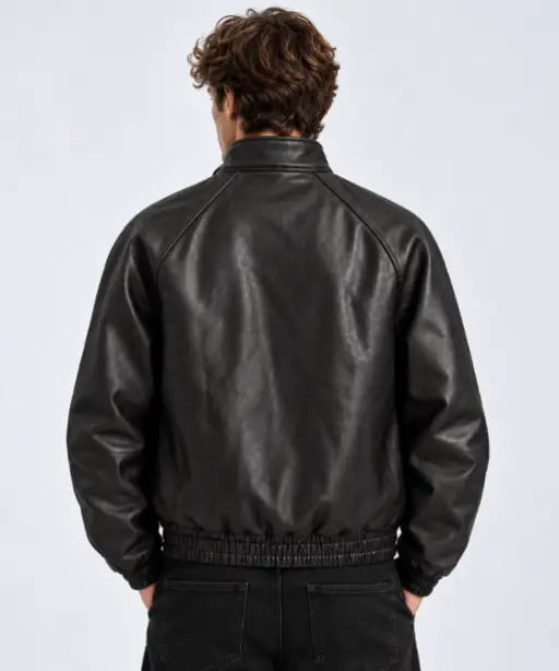 Urban Schott Bodand Black Leather Jacket