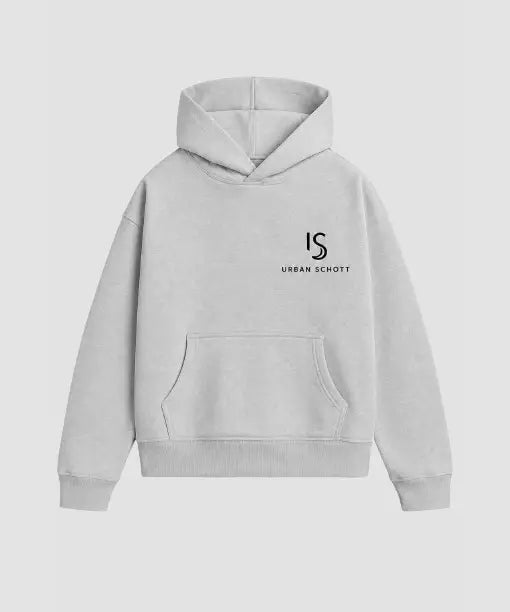 Urban Schott Logo Grey Hoodie