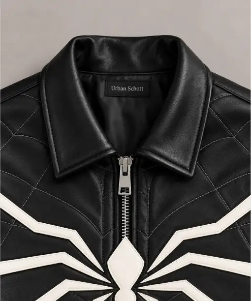Urban Schott Spider Bomber Leather Jacket